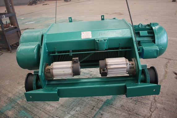 新型一體式電動葫蘆雙梁小車