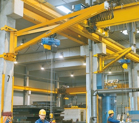 墻壁式旋臂起重機