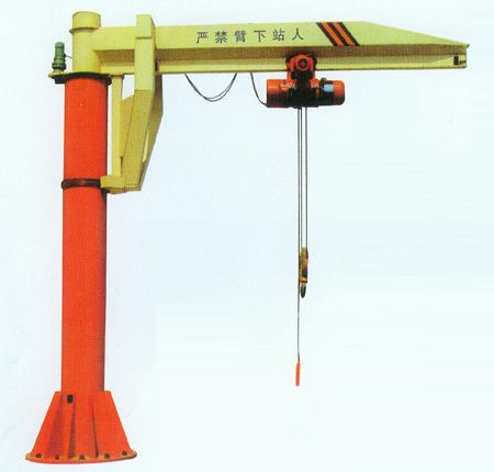 定柱式旋臂起重機